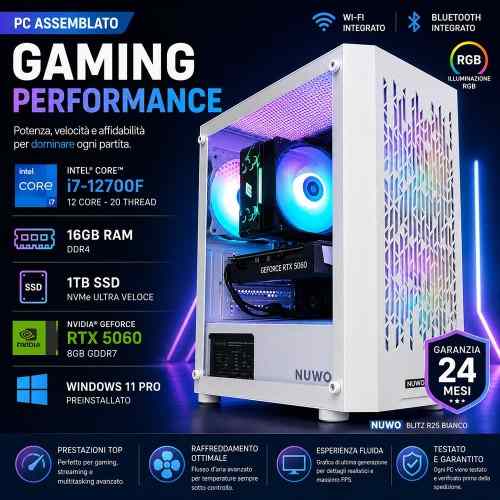 PC Computer Gaming Assemblato Core i7