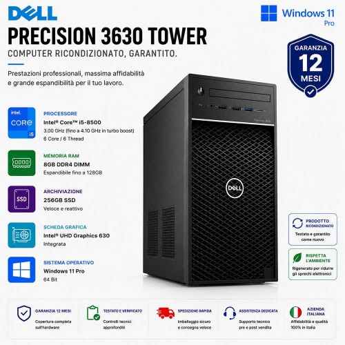 Computer Ricondizionato Dell Precision 3630 Tower i5-8500