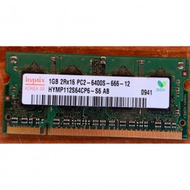 MEMORIA RAM SODIMM 1GB DDR2 HYNIX PC2-6400S-666-12
