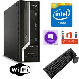 PC COMPLETO DA UFFICIO RICONDIZIONATO ACER VERITON SSD OFFICE 2019 WI-FI