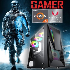 COMPUTER GAMING AMD Ryzen 5 5600G SIX CORE Ram 16GB SSD 500GB RADEON VEGA 7 WIN 10 PRO