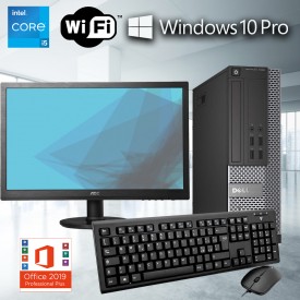 PC COMPUTER COMPLETO DELL 7020 I5 RAM 8GB SSD 480GB MONITOR 22" WIFI WIN 10 + OFFICE