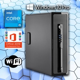 PC Ricondizionato HP 400 G1 Core i5 Ram 8GB SSD 240GB Windows 10 + Office Pro