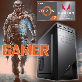 COMPUTER GAMING AMD Ryzen 7 5700G OCTA CORE Ram 32GB SSD 500GB RADEON VEGA 8 WIN 10 PRO