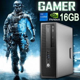 PC GAMING HP ELITEDESK 800 G2 CORE I7 6700T RAM 16GB GT1030 SSD WI-FI WINDOWS 10