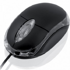 Mouse USB IBOX I2601 3 Pulsanti Nero 1,5 Metri