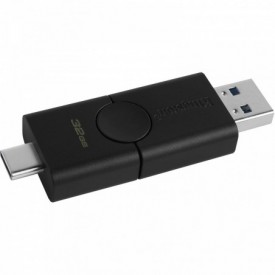 Pen Drive 32GB USB 3.2 + Type C Kingston Data Traveler Duo
