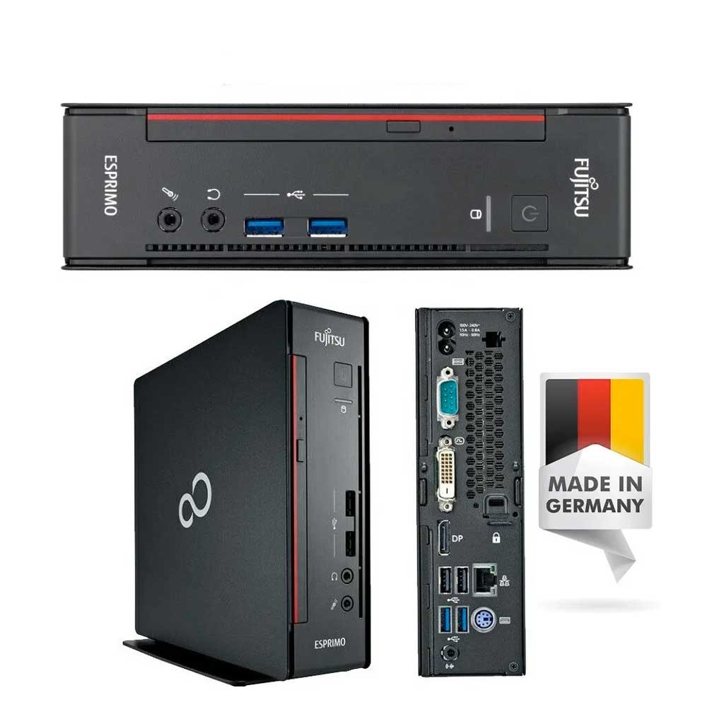 PC Computer Ricondizionato Fujitsu Esprimo Q556 Mini Intel Core i5-6400T Ram 8GB SSD 240GB