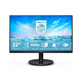Monitor 22" Philips 221V8 LED Full HD 16:9 VA HDMI VGA 75 Hz Vesa