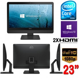 ✅ PC COMPUTER ALL IN ONE DELL 7440 AIO 23" CORE I5-6400 RAM 8GB SSD 240GB WIN 10 PRO + Office 2019