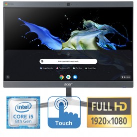 Pc All in One Touch Touchscreen Acer Chromebase CA24I2 24" Core i5 Ram 8GB DDR4