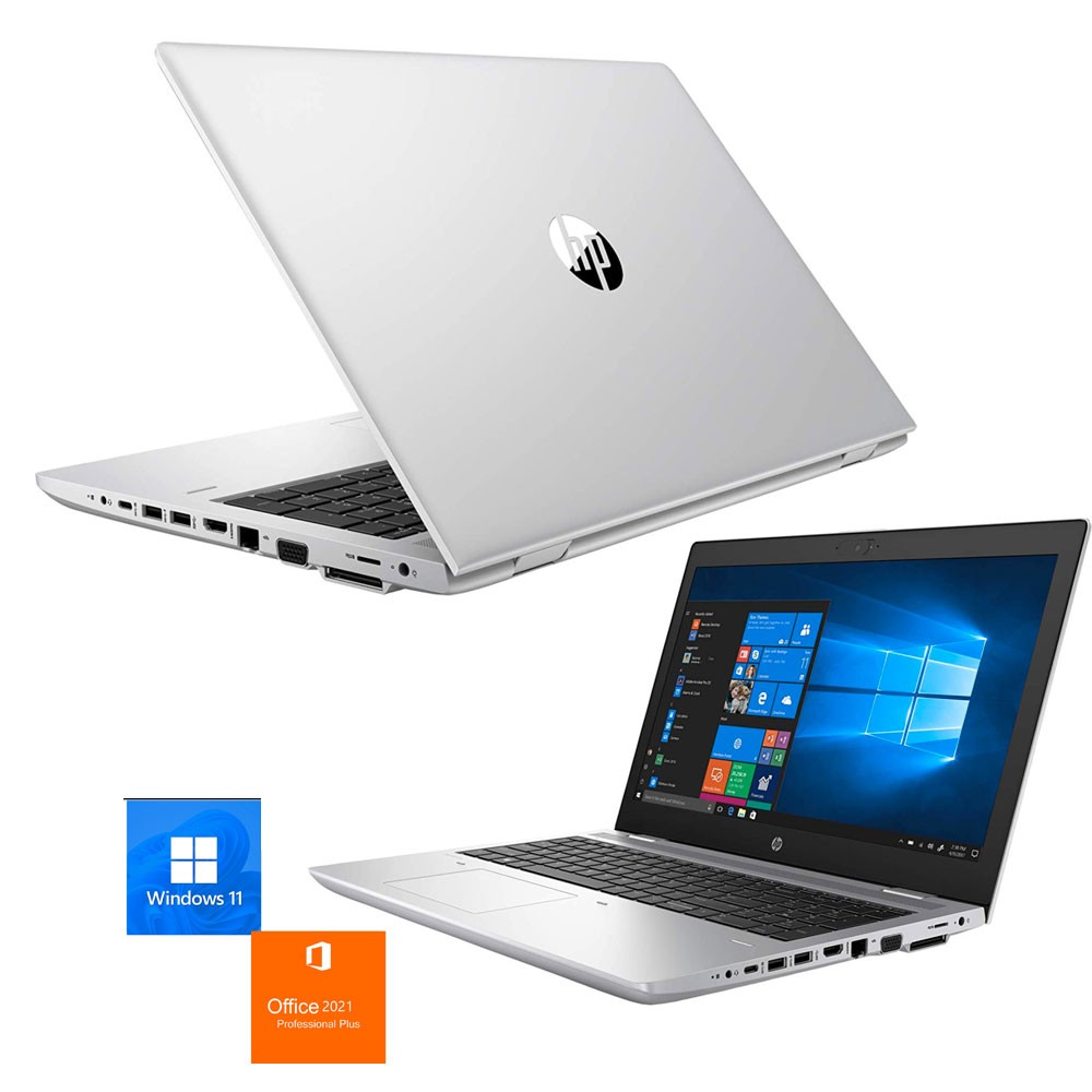 Notebook PC Portatile Ricondizionato HP ProBook 650 G4 15.6" Intel i5 windows 11