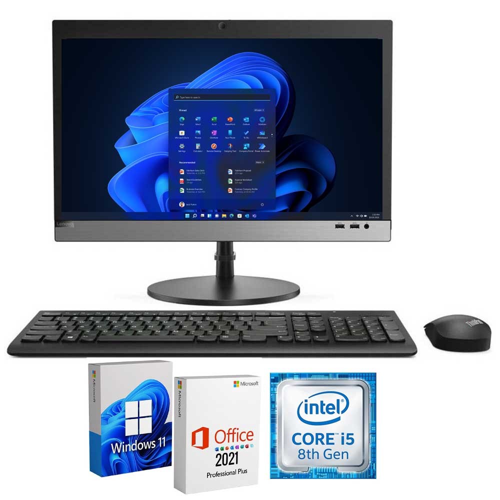 PC Computer All-In-One Ricondizionato Lenovo V330 AIO 19.5" Intel i5-8400
