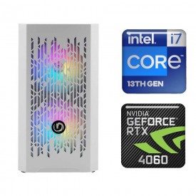 omputer Gaming BIANCO Assemblato Intel i7-13700 Ram 64GB SSD 1TB nvidia RTX 4060 8GB GDDR6