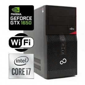 PC Computer GAMING RICONDIZIONATO Fujitsu P420 Core i7 RAM 16GB SSD 512GB SCHEDA VIDEO 4GB Windows 10 Pro