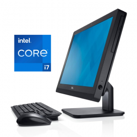 Pc Computer Ricondizionato All in One DELL Optiplex 3011 20" Core i7-3770s Ram 8Gb SSD 256GB Windows 11