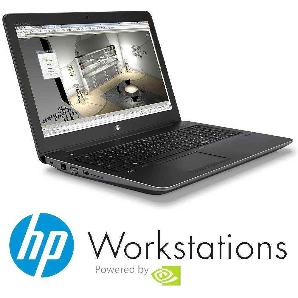 HP ZBook 15 G4 Notebook 15.6" Intel i7-7820HQ Ram 16Gb Nvidia Quadro (Ricondizionato Grado A)