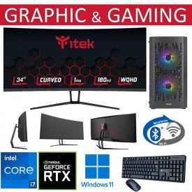 Pc Assemblato per GAMING e GRAFICA Completo I7-12700F