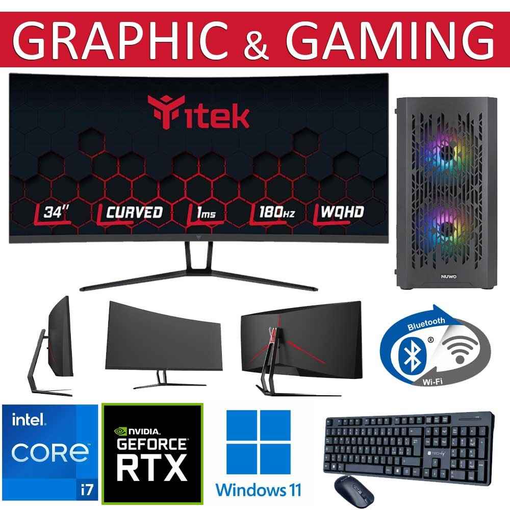 Pc Assemblato per GAMING e GRAFICA Completo I7-12700F Pc Assemblato per GAMING e GRAFICA Completo I7-12700F