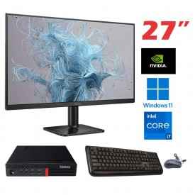 Pc Completo Lenovo ThinkCentre P320 Tiny i7-7700 27"