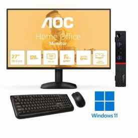 PC Ricondizionato Completo Lenovo ThinkCentre M700 i5 27"