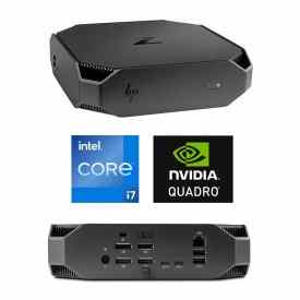 PC Workstation HP Z2 Mini G3 i7-7700 Ram 16GB DDR4 SSD 512GB Quadro M620