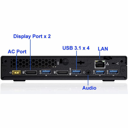 Mini Pc Ricondizionato Lenovo ThinkCentre M700 Tiny i5-6400T Ram 16GB SSD 512GB
