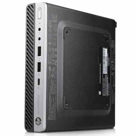 Pc Ricondizionato HP EliteDesk 800 G3 Mini i5-7400T Ram 16GB SSD 256GB