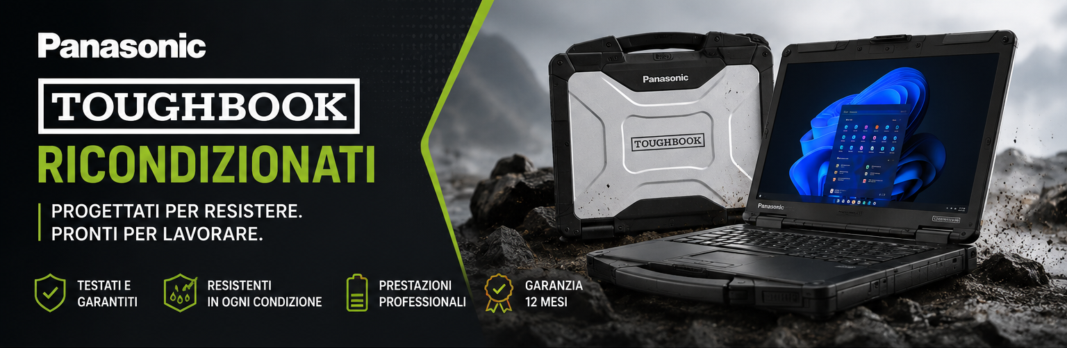 Panasonic Toughbook ricondizionati professionali, affidabili e garantiti a prezzi convenienti.